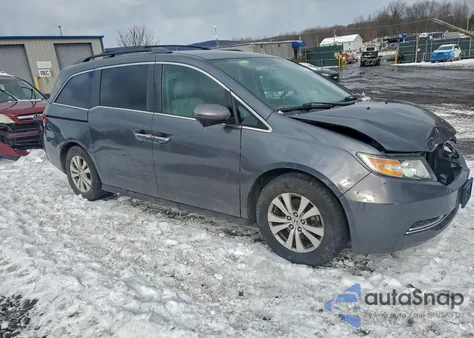 2016 Honda Odyssey Se from USA, damaged, VIN 5FNRL5H39GB151361